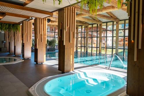 Úszómedence, Residence Les Balcons de Val Cenis Village in Lanslebourg-Mont-Cenis Úszómedence, Residence Les Balcons de Val Cenis Village in Lanslebourg-Mont-Cenis