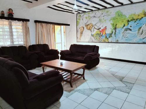 A three bedroom holiday home