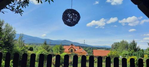 Erkély/terasz, Dom Borowski in Bukowiec Erkély/terasz, Dom Borowski in Bukowiec