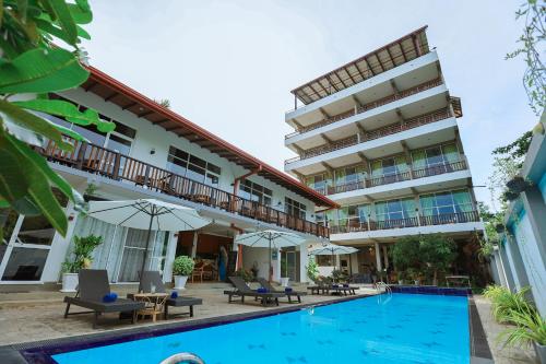 숙소 외관, Chill Bay Weligama in 웰리가마 숙소 외관, Chill Bay Weligama in 웰리가마