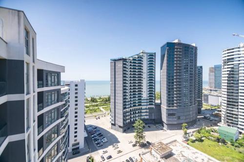 ROION Batumi Bright 1BR Apt by the Sea B1803
