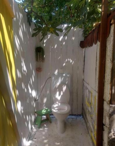 Bathroom, Serenity Village Cottage with outside toilet in Ponari Bathroom, Serenity Village Cottage with outside toilet in Ponari