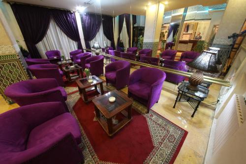 Lobby, Hotel Akouas in Meknes Lobby, Hotel Akouas in Meknes