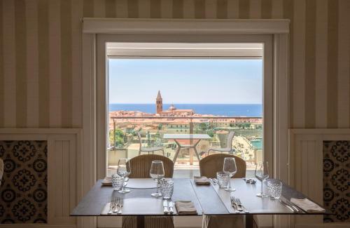 Utsikt, Hotel Catalunya in Alghero Utsikt, Hotel Catalunya in Alghero
