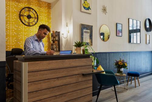 Lobby, Hotel The NAP hotel by HappyCulture near Casino Barriere Le Ruhl Lobby, Hotel The NAP hotel by HappyCulture near Casino Barriere Le Ruhl