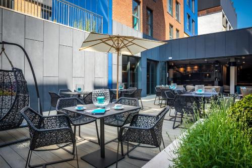 Balcony/terrace, Motel One Newcastle in City Center and Grainger Town Balcony/terrace, Motel One Newcastle in City Center and Grainger Town