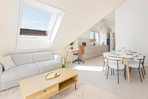 Κουζίνα, STAYY Flagship Limmattal - contactless check-in in Διετικόν Κουζίνα, STAYY Flagship Limmattal - contactless check-in in Διετικόν