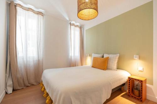 Grand logement - 2 chambres - 50m du Port - CLIM