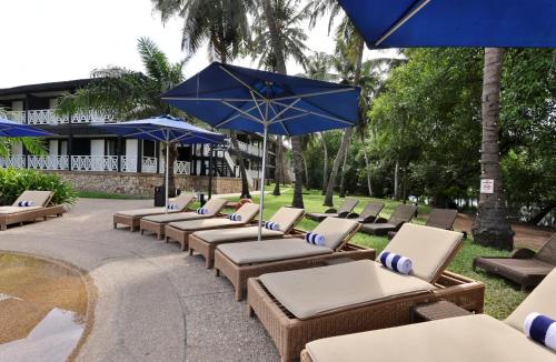 Uitzicht, Labadi Beach Hotel in Accra Uitzicht, Labadi Beach Hotel in Accra