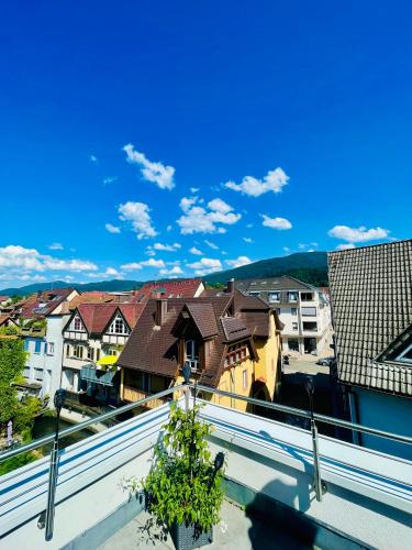 Terraza/balcón, Ferienwohnung Burgblick in Waldkirch Terraza/balcón, Ferienwohnung Burgblick in Waldkirch