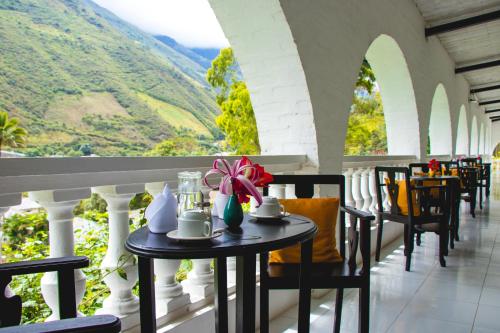 Балкон, Hosteria La Eterna Primavera in Хуігра Балкон, Hosteria La Eterna Primavera in Хуігра