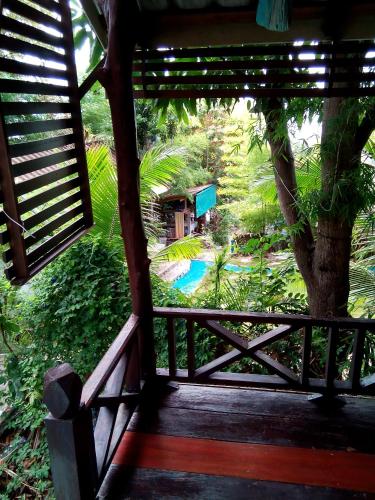 Balcony/terrace, Comon Bungalow HaadChaoPhao in Ko Pha-ngan Balcony/terrace, Comon Bungalow HaadChaoPhao in Ko Pha-ngan