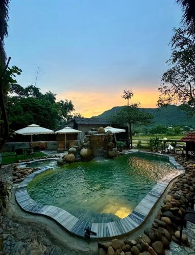 Swimming pool, Green Homestay Mai Chau in Mai Chau (Hoa Binh) Swimming pool, Green Homestay Mai Chau in Mai Chau (Hoa Binh)