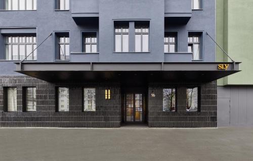 Entrance, sly Berlin in Friedrichshain Entrance, sly Berlin in Friedrichshain