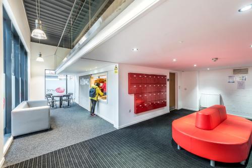 Lobby, Destiny Student – Shrubhill (Campus Accommodation) in Broughton Lobby, Destiny Student – Shrubhill (Campus Accommodation) in Broughton