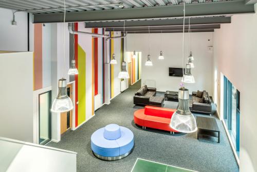 Shared lounge/TV area, Destiny Student – Shrubhill (Campus Accommodation) in Broughton Shared lounge/TV area, Destiny Student – Shrubhill (Campus Accommodation) in Broughton