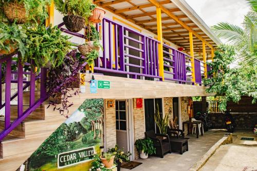 A szálláshely kívülről, Posada Cedar Valley in Providencia A szálláshely kívülről, Posada Cedar Valley in Providencia