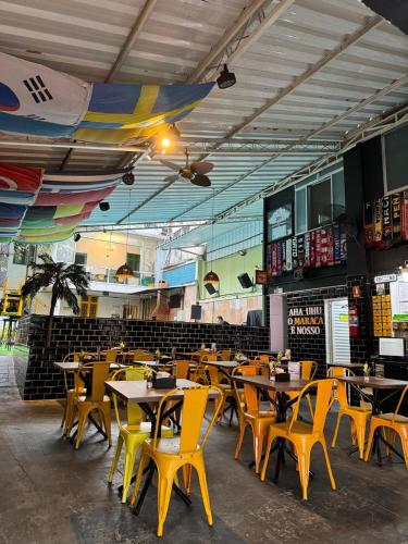 Restaurant, Maraca Hostel in Vila Isabel Restaurant, Maraca Hostel in Vila Isabel