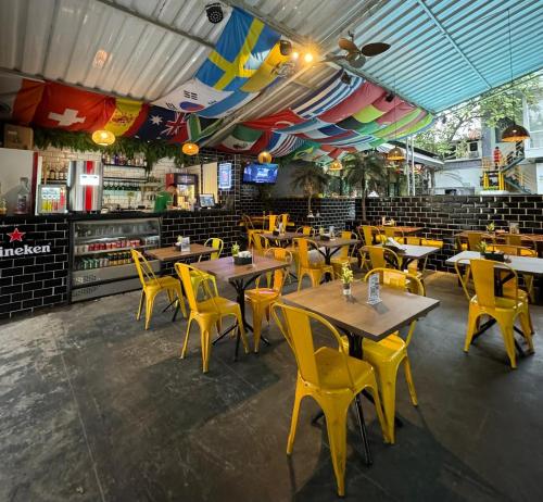 Restaurant, Maraca Hostel in Vila Isabel Restaurant, Maraca Hostel in Vila Isabel