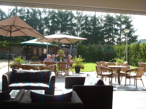 Balcony/terrace, Hotel Het Landhuis in Oldenzaal Balcony/terrace, Hotel Het Landhuis in Oldenzaal