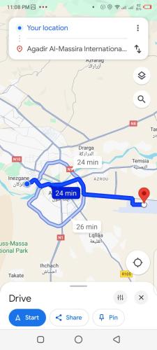 Private Room - 23 Min to Airport - 20 Min to Agadir Beach - Near Golf, Medina, Markets & Inezgane Ta in 이네즈가네 Private Room - 23 Min to Airport - 20 Min to Agadir Beach - Near Golf, Medina, Markets & Inezgane Ta in 이네즈가네