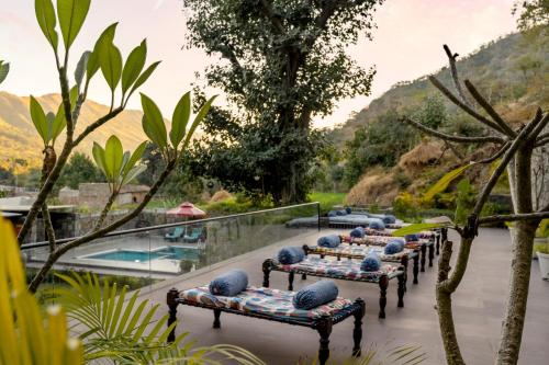 景色, Stone Wood Hotel Kumbhalgarh in クンバルガル 景色, Stone Wood Hotel Kumbhalgarh in クンバルガル