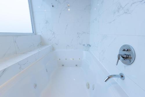 Badkamer, Alto Andino Hotel in Ushuaia Badkamer, Alto Andino Hotel in Ushuaia