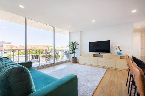Espinho Sunny Vibes & Balcony with Pool in Эшпинью Espinho Sunny Vibes & Balcony with Pool in Эшпинью