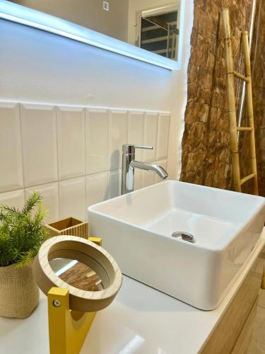 Baño, Appartement charmant à Ducos avec terrasse – 48 m² et jardin. (Appartement charmant a Ducos avec terrasse – 48 m² et jardin.) in Ducos Baño, Appartement charmant à Ducos avec terrasse – 48 m² et jardin. (Appartement charmant a Ducos avec terrasse – 48 m² et jardin.) in Ducos