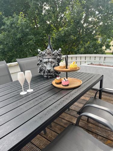 Erkély/terasz, Traumhaftes Bijou für 4 (Traumhaftes Bijou fur 4) in Holzminden Erkély/terasz, Traumhaftes Bijou für 4 (Traumhaftes Bijou fur 4) in Holzminden