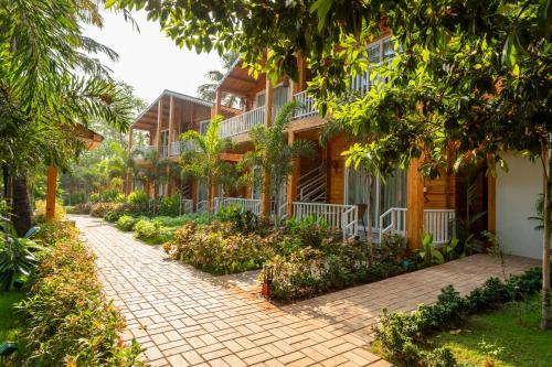 Entrance, Aralea Beach Resort By Stone Wood in Morjim Entrance, Aralea Beach Resort By Stone Wood in Morjim