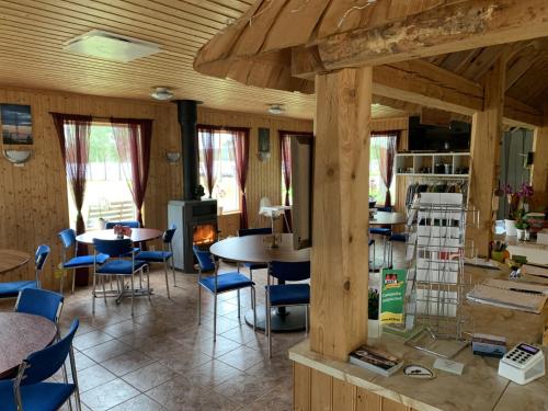 레스토랑, Camping Fredrika-Braber in 프레드리카 레스토랑, Camping Fredrika-Braber in 프레드리카
