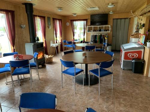 레스토랑, Camping Fredrika-Braber in 프레드리카 레스토랑, Camping Fredrika-Braber in 프레드리카