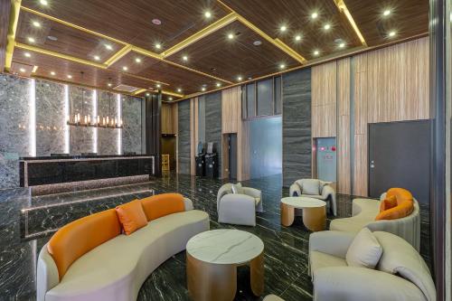 Skupni salon/TV območje, OOD Hotel Taipei HangZhou near Chiang Kai-Shek Memorial Hall Skupni salon/TV območje, OOD Hotel Taipei HangZhou near Chiang Kai-Shek Memorial Hall