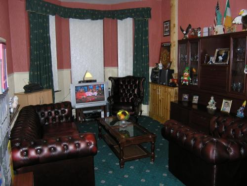 Közös társalgó / TV, Springfield B&B in Blackstaff Stop Közös társalgó / TV, Springfield B&B in Blackstaff Stop