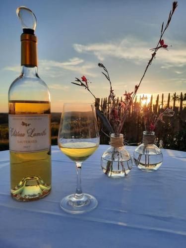 Le Castel de Lamothe in Sauternes Le Castel de Lamothe in Sauternes