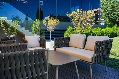 balkon/terras, Panoramic Mamaia Hotel in Mamaia balkon/terras, Panoramic Mamaia Hotel in Mamaia