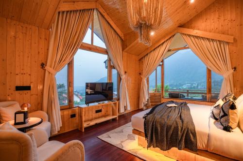 View, Olgah Manali in Palchan View, Olgah Manali in Palchan