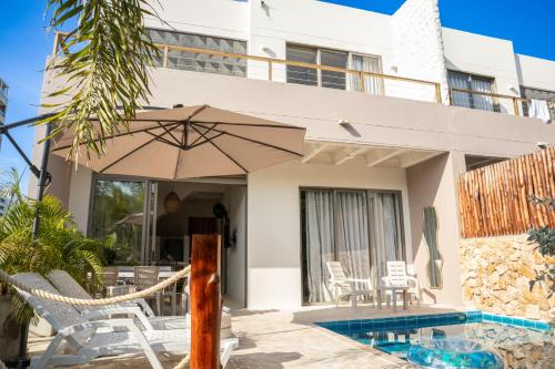 발코니/테라스, Cabaña privada & Villas Iluka (Cabana privada & Villas Iluka) in 코베나스 발코니/테라스, Cabaña privada & Villas Iluka (Cabana privada & Villas Iluka) in 코베나스