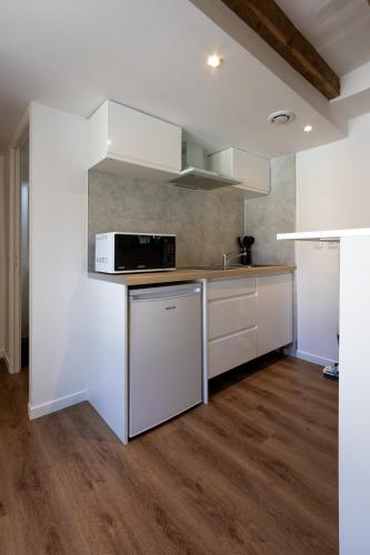 Cocina, Studio Nature Bohème (Studio Nature Boheme) in Montargis Cocina, Studio Nature Bohème (Studio Nature Boheme) in Montargis