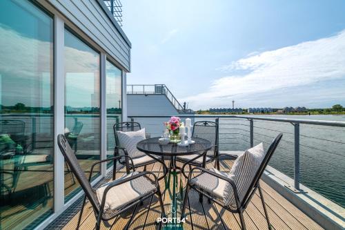 Balcony/terrace, Ferienhaus Key West Olpenitz in Olpenitz Balcony/terrace, Ferienhaus Key West Olpenitz in Olpenitz