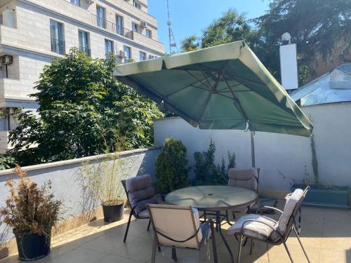 In front of the Rooms