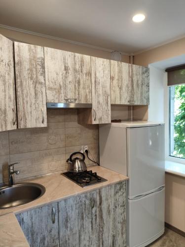 keuken, Апартаменти центр біля озера in Ternopil keuken, Апартаменти центр біля озера in Ternopil