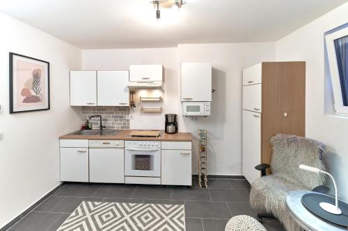 Cocina, Neues Souterrain-Apartment in Kurstadt in Bad Kreuznach Cocina, Neues Souterrain-Apartment in Kurstadt in Bad Kreuznach