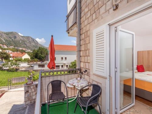 Erkély/terasz, Apartments and rooms with a swimming pool Mlini, Dubrovnik - 23441 in Brasina Erkély/terasz, Apartments and rooms with a swimming pool Mlini, Dubrovnik - 23441 in Brasina