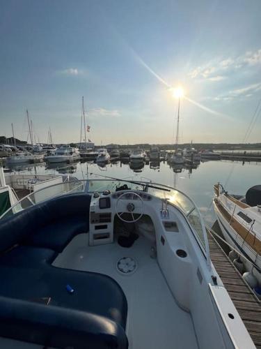 Beautiful boat on the Isle of Wight in Newport North Beautiful boat on the Isle of Wight in Newport North