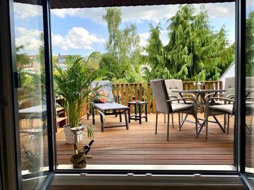 景觀, Terrassenwohnung mit Gartenblick in 索林根 景觀, Terrassenwohnung mit Gartenblick in 索林根