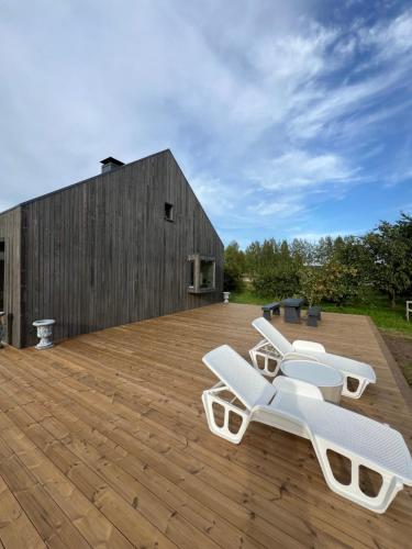 Villa Sudrabiņi (Villa Sudrabini) in Pavilosta Villa Sudrabiņi (Villa Sudrabini) in Pavilosta