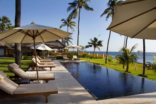 Swimming pool, Kubu Indah Dive & Spa Resort in Tulamben Swimming pool, Kubu Indah Dive & Spa Resort in Tulamben