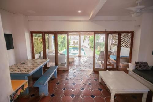 Phòng chờ chung/khu vực TV, La Casa de Mis Dos Soles in Masachapa Phòng chờ chung/khu vực TV, La Casa de Mis Dos Soles in Masachapa